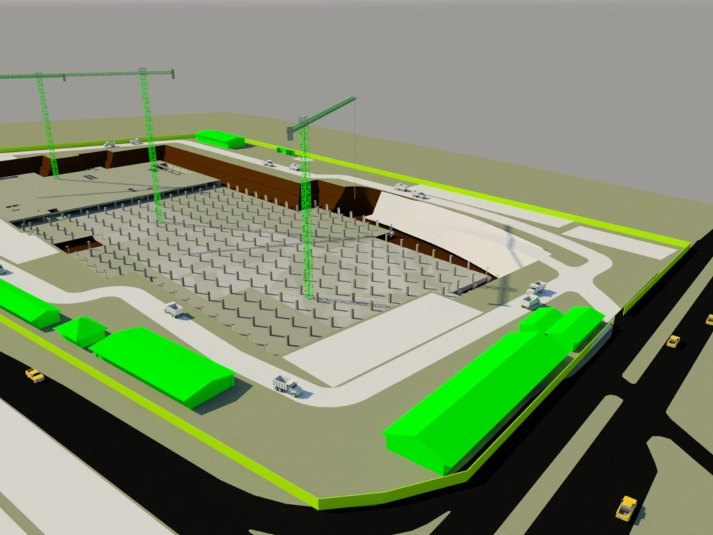 A 4d animation or simulation structural construction | Upwork