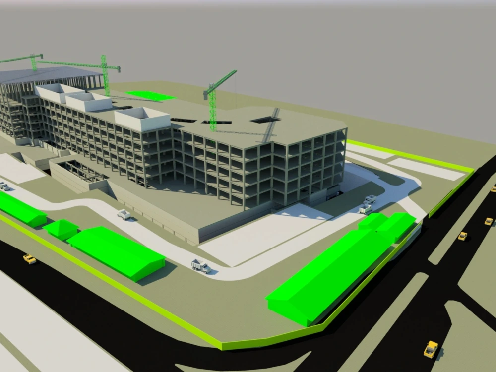 A 4d animation or simulation structural construction | Upwork