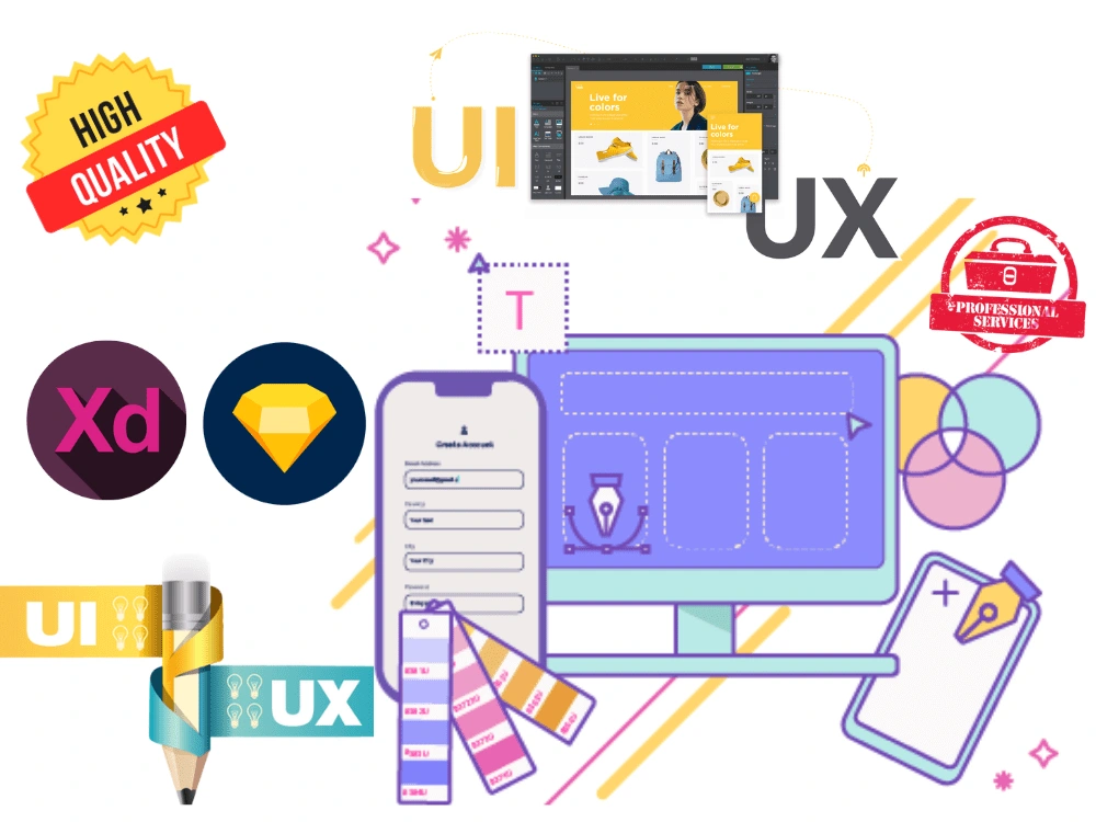 Awesome and Elegant UI/UX Design for Mobile Applicatoin | Web ...