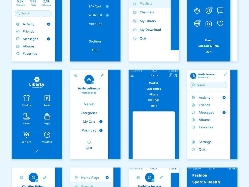 UI / UX design 24 hours complete, responsive and trendy | Upwork