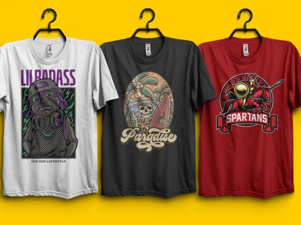 Bulk t shirt design Upwork