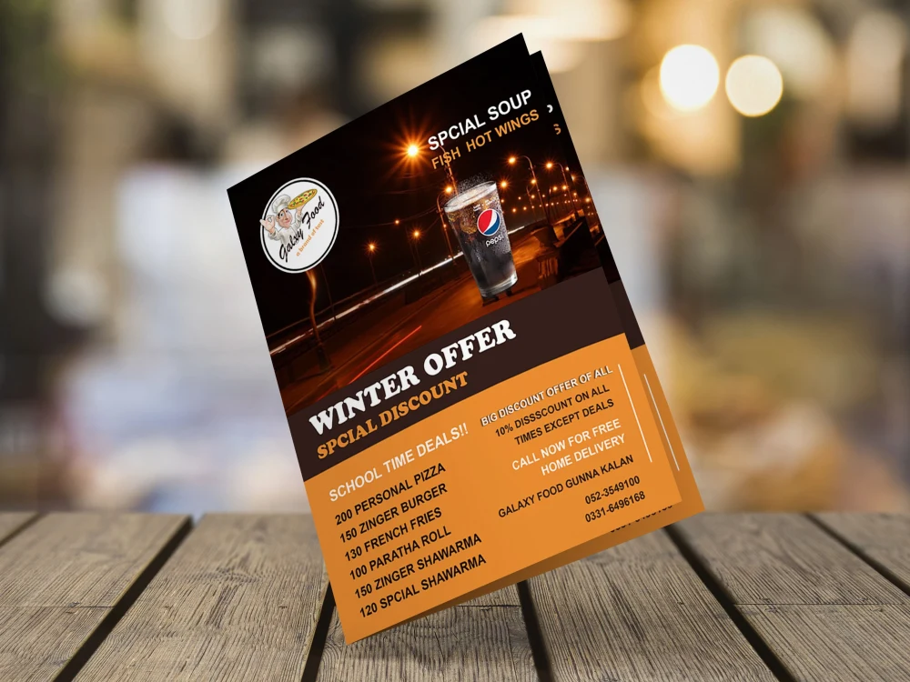 A Fantastic Flyer Design for your Business with unique Look | Upwork