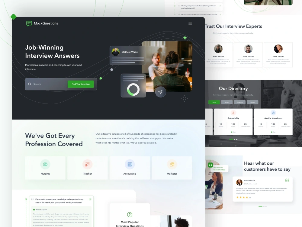An amazing UI/UX Design for your Website and Application | Upwork
