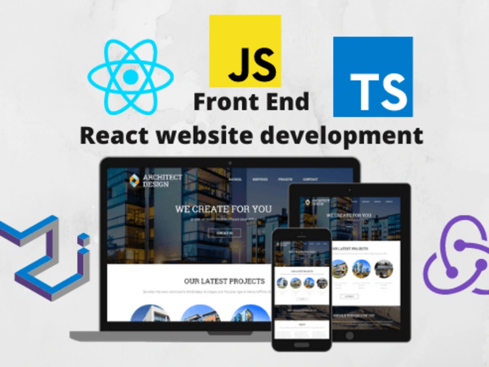 A front end development with React JS | Upwork
