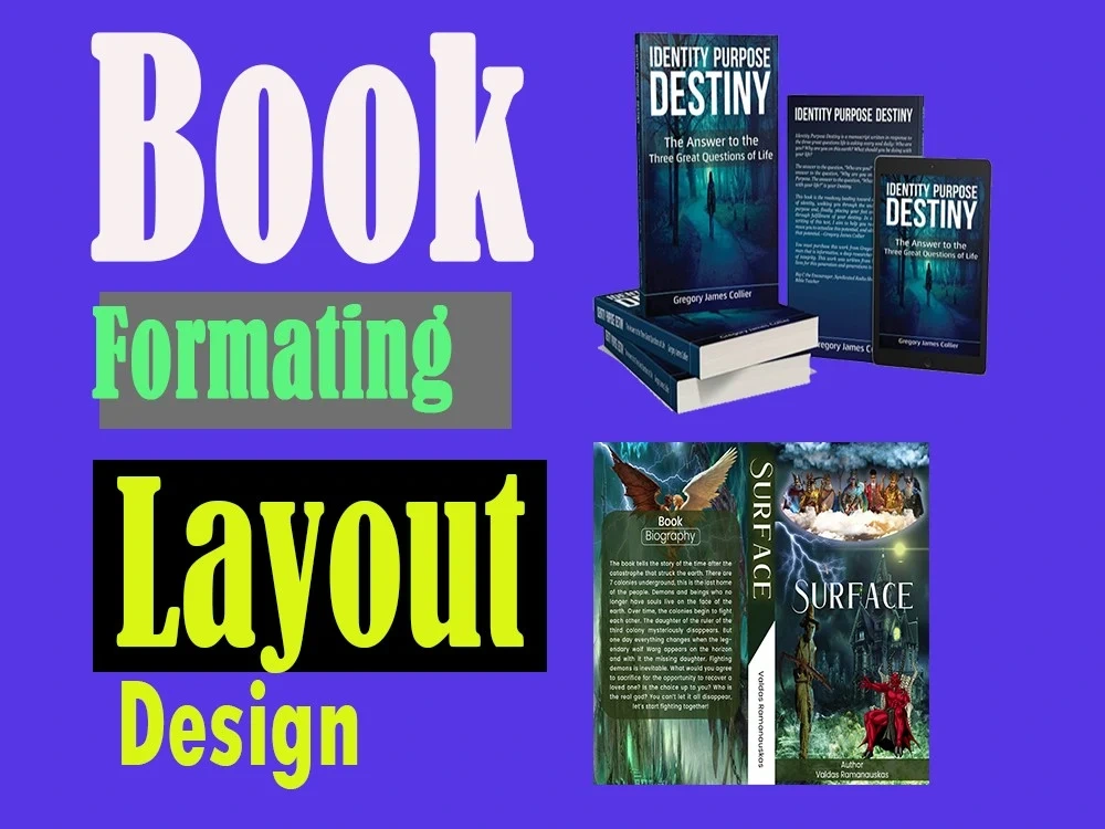 Your book formatted professionally and layout design Upwork