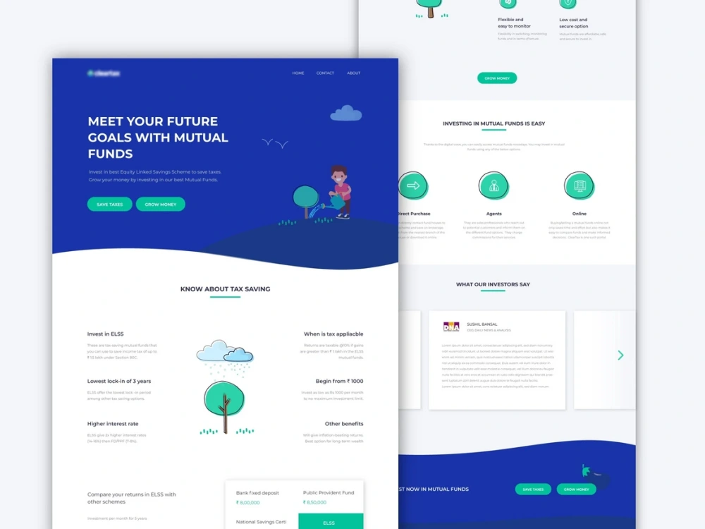 Custom Responsive website with HTML5, CSS3 & Bootstrap or Tailwind | Upwork