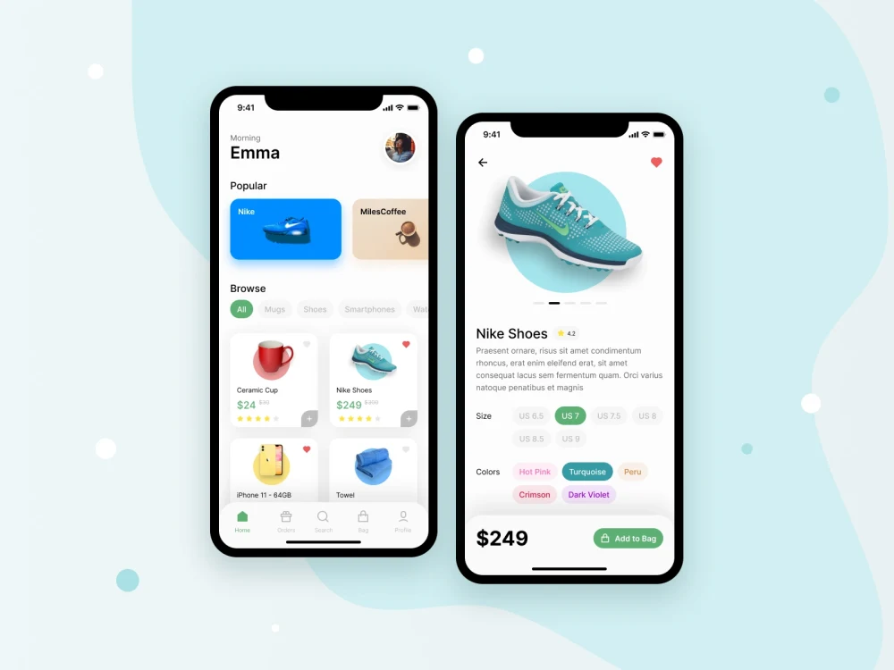 Latest mobile APP UI/UX | Upwork