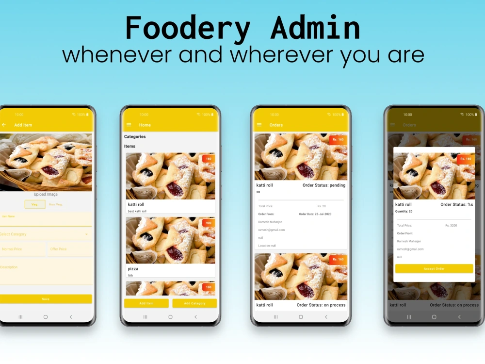 A complete android app with all the modern UI and design patterns. | Upwork