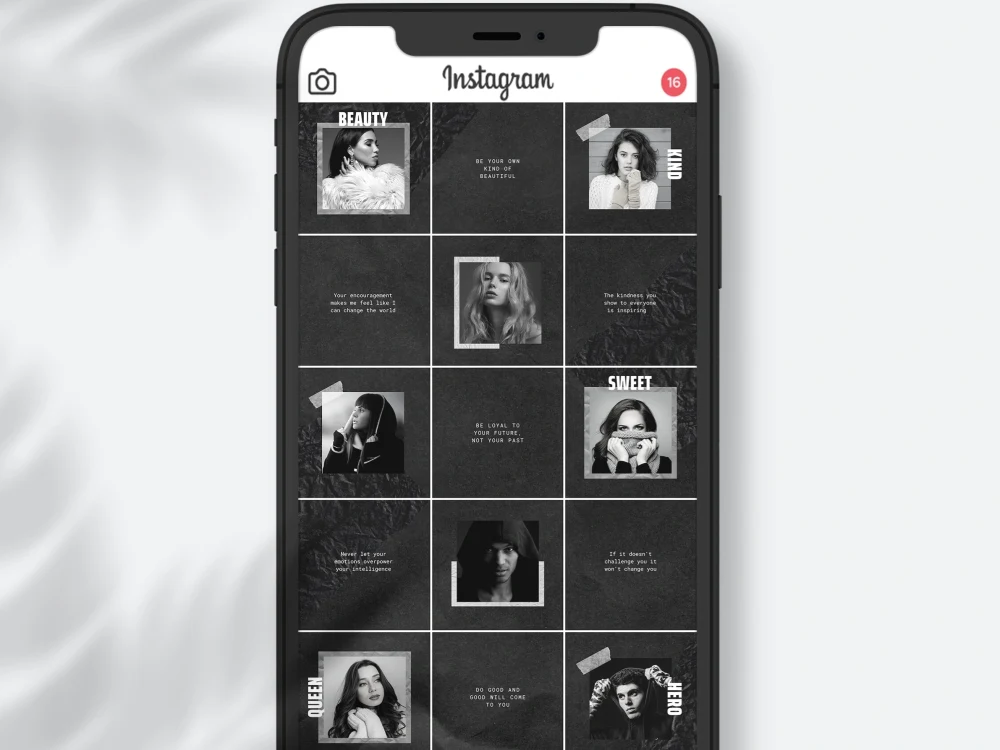 Custom engaging social media Instagram FB post templates editable in ...