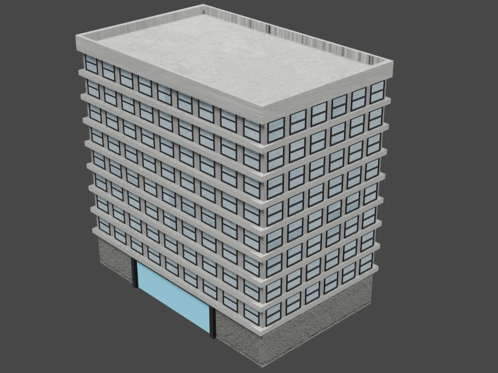 A 3d building for your game | Upwork