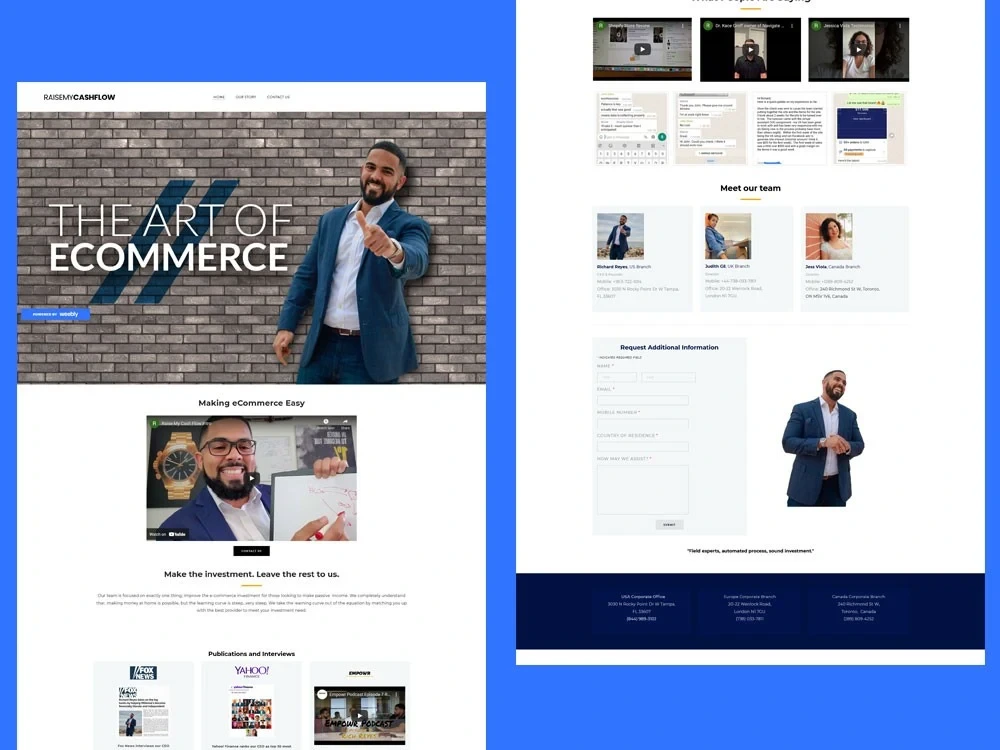 A high converting landing or one page wordpress website | Upwork