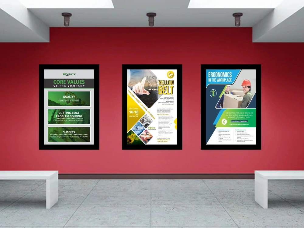 A professional eyecatching poster design Upwork