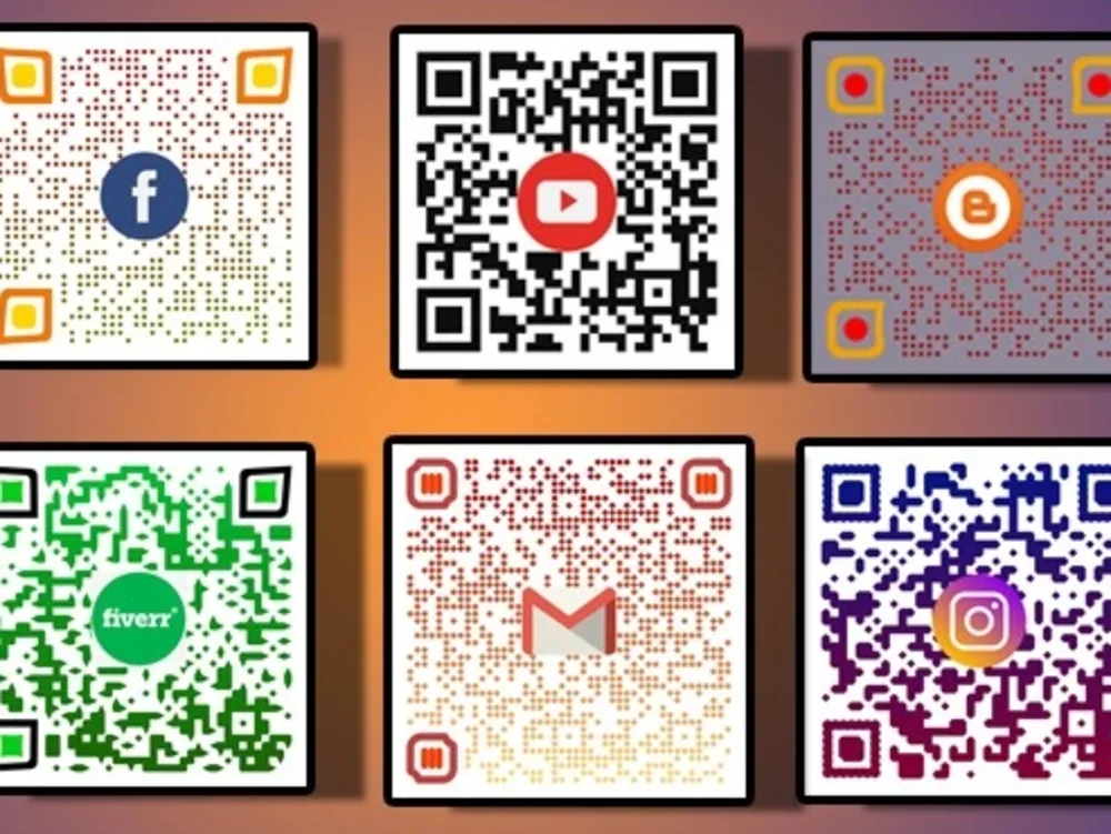 Professional qr code design with logo | Upwork