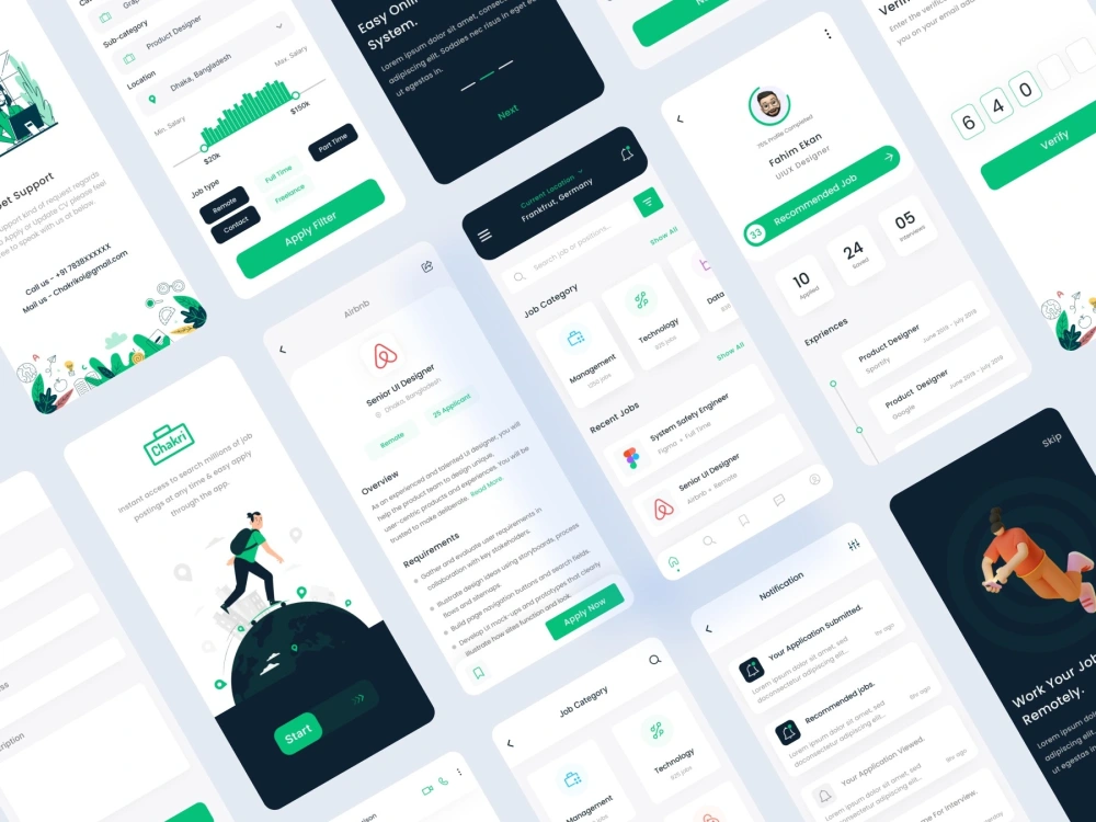 Premium UI UX mobile app design | Upwork