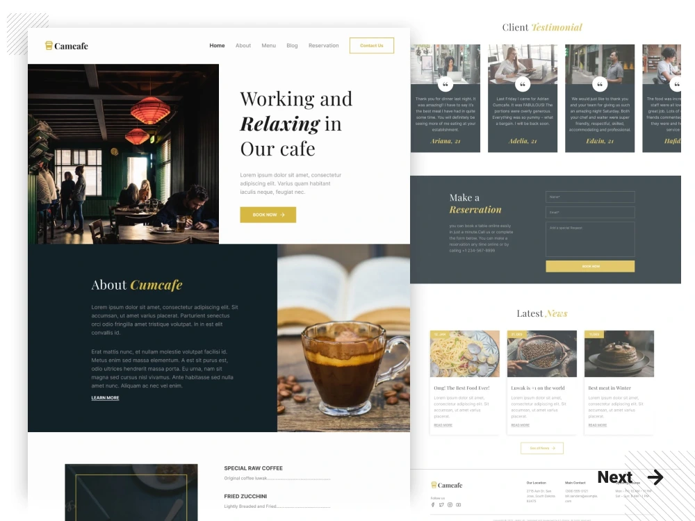 Design clean and modern UI UX website in Figma | Upwork