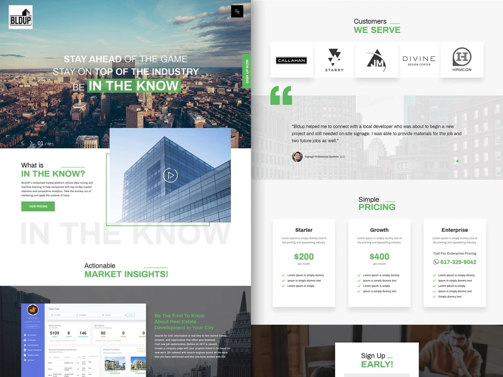 Creative Landing Page Design / Home Page Design 👍 | Upwork