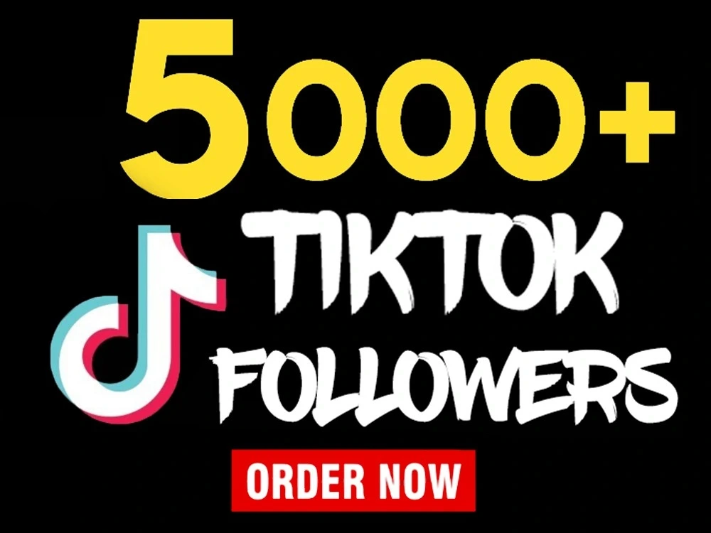 Buy 5000 TikTok Followers - $85.99