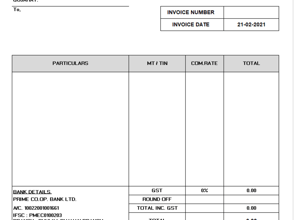 Automatic Invoice generation Excel template with calculation | Upwork