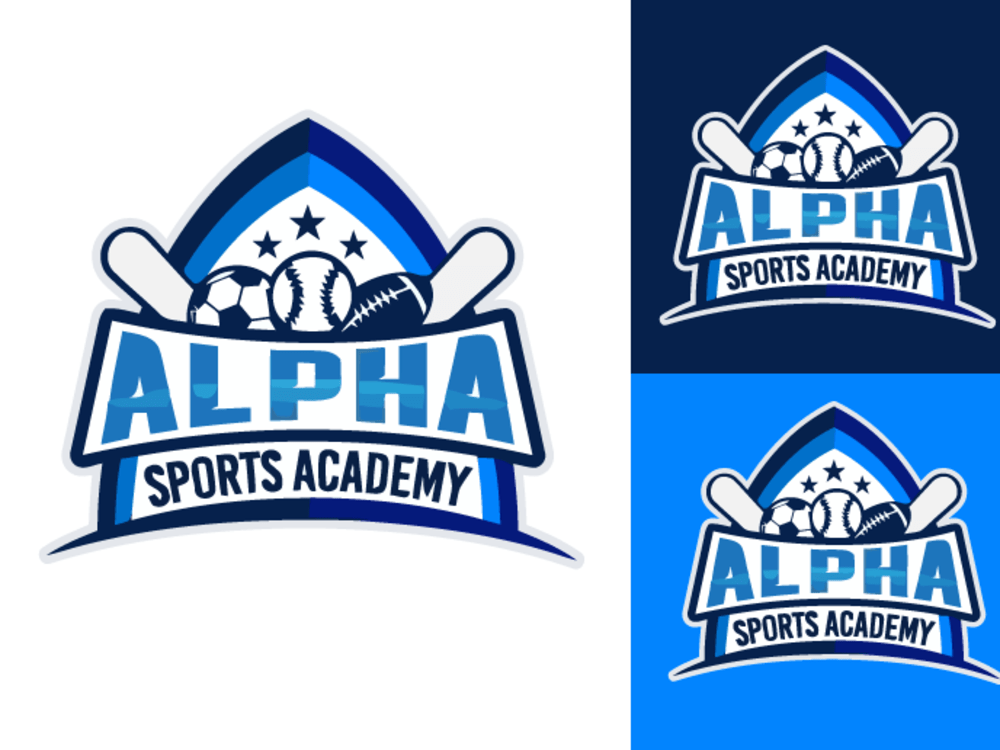 Football. soccer, basketball, baseball and sports logo design