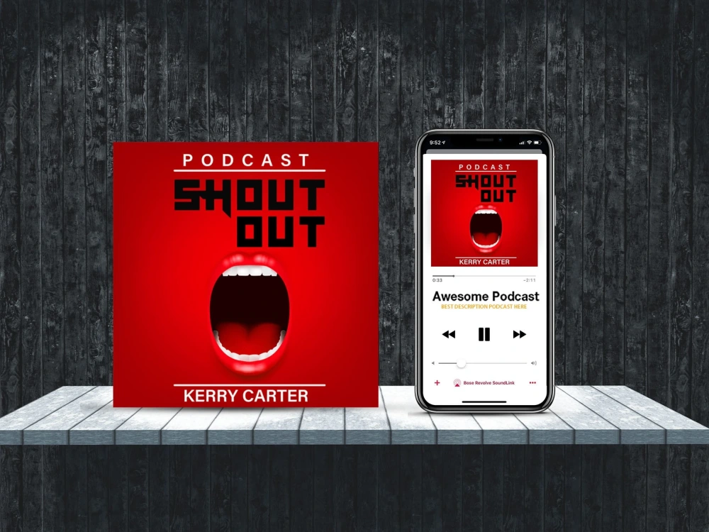 A professional podcast cover art and podcast logo | Upwork