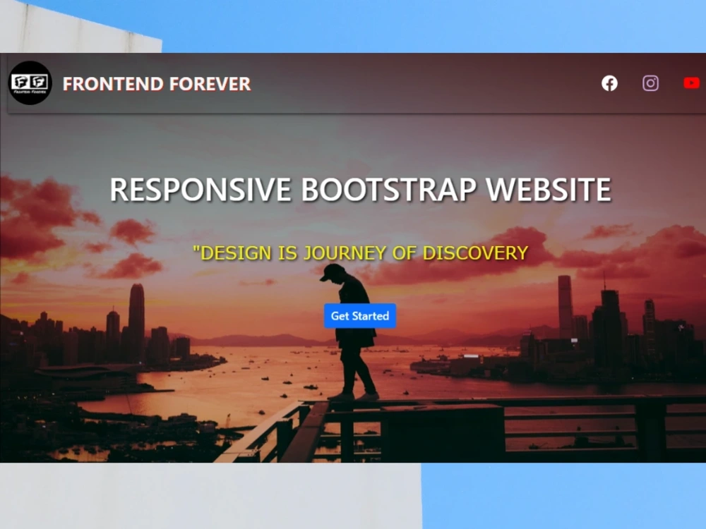 A modern responsive website | Upwork