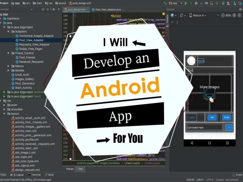 Best android application, with best quality with in short time. | Upwork