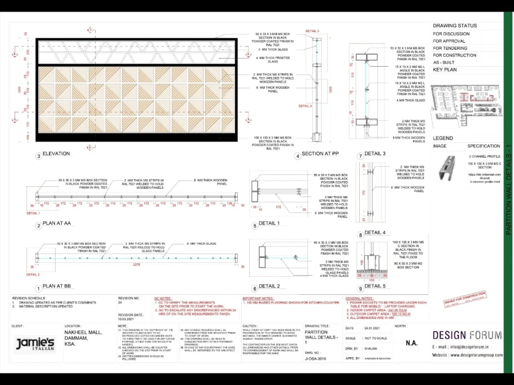An architect who has knowledge of Interior and Architectural Projects ...