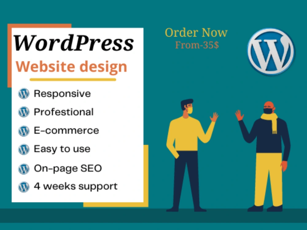 A responsive WordPress website design | Upwork