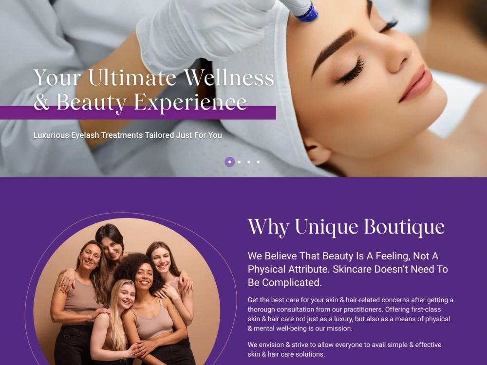 Your beauty salon, hair salon, yoga spa booking system Upwork