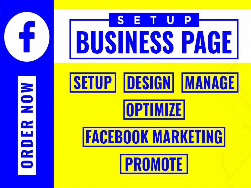 Design create and optimize facebook business page | Upwork