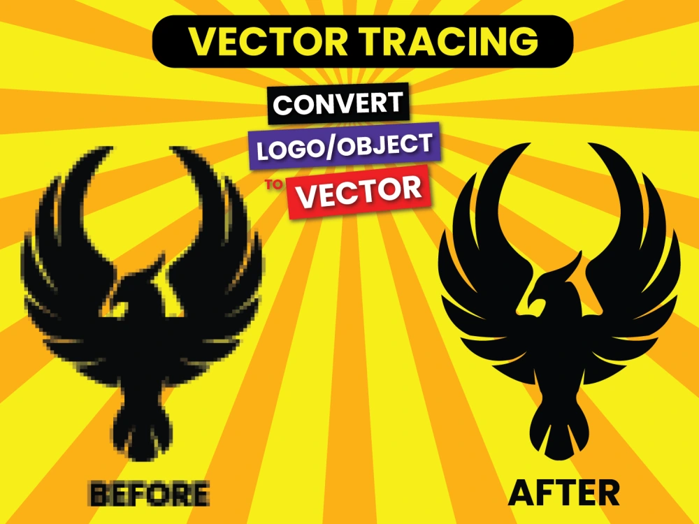 High quality Ai, EPS, PDF ,SVG Vector files from logo, image, jpg | Upwork