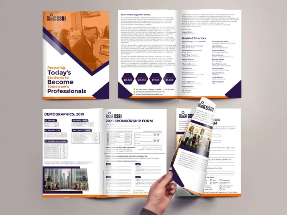 Amazing brochure design and company profile design | Upwork