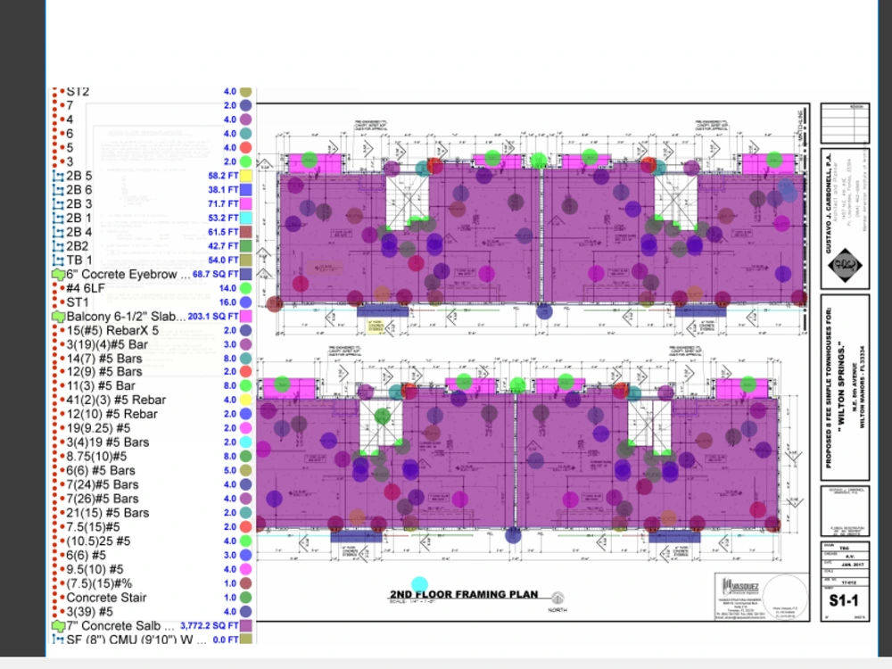 Limber takeoff with detailed breakdown for all Lumber Estimation Upwork