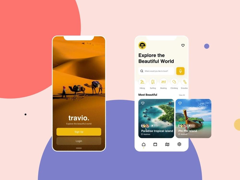 IOS and Android App UX UI of any industry you want | Upwork