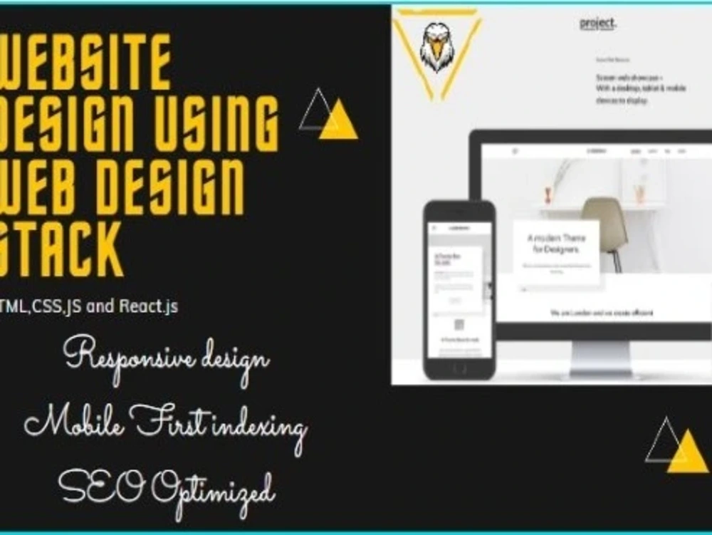 A Responsive Web Design with Website Stack and Web Design Stack | Upwork