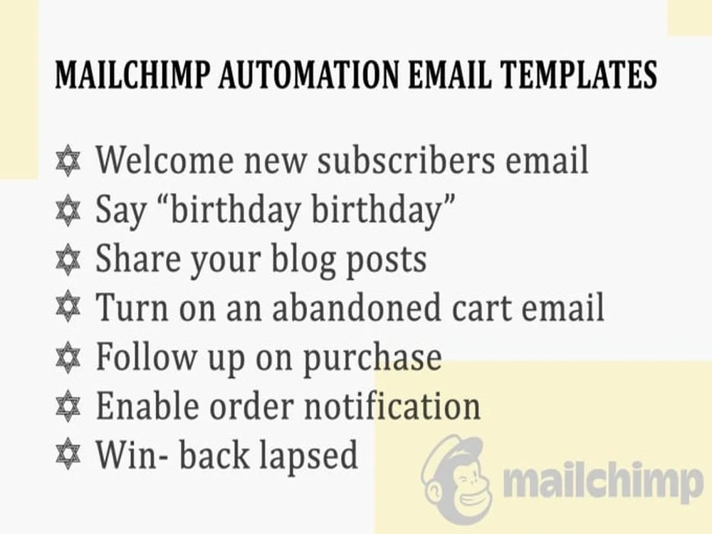 Mailchimp Automation Complete Flows Setup For Your Ecommerce Store Upwork Mailchimp Automation Complete Flows Setup For Your Ecommerce Store Upwork