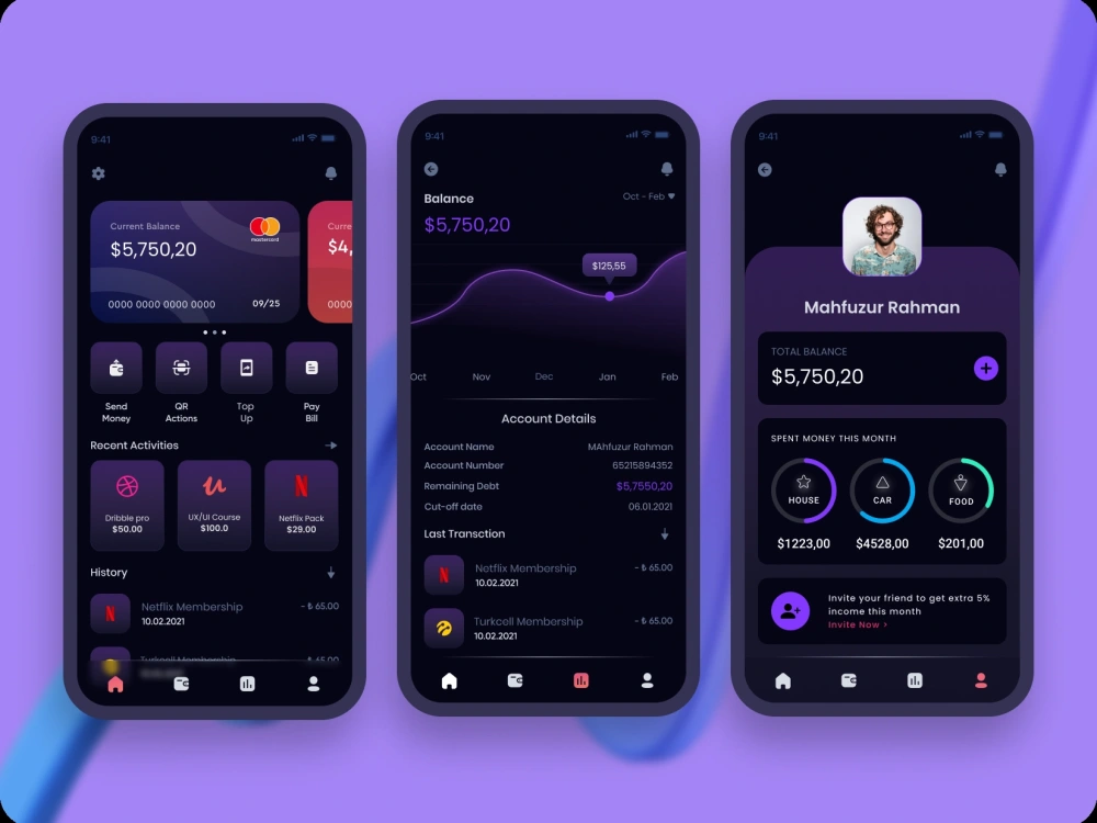 Mobile app ui ux design for ios or android | Upwork