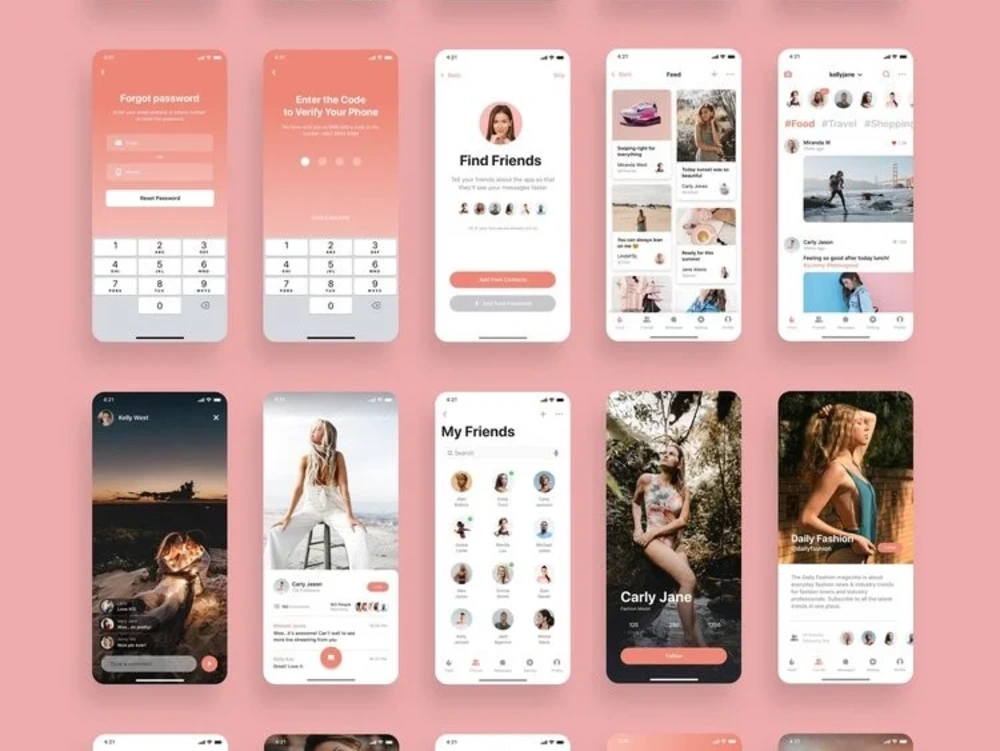 A stunning Mobile app UX/UI design | Upwork