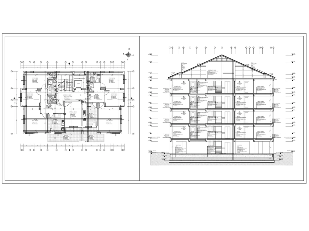 Detailed 2D architectural drawings for your projects | Upwork