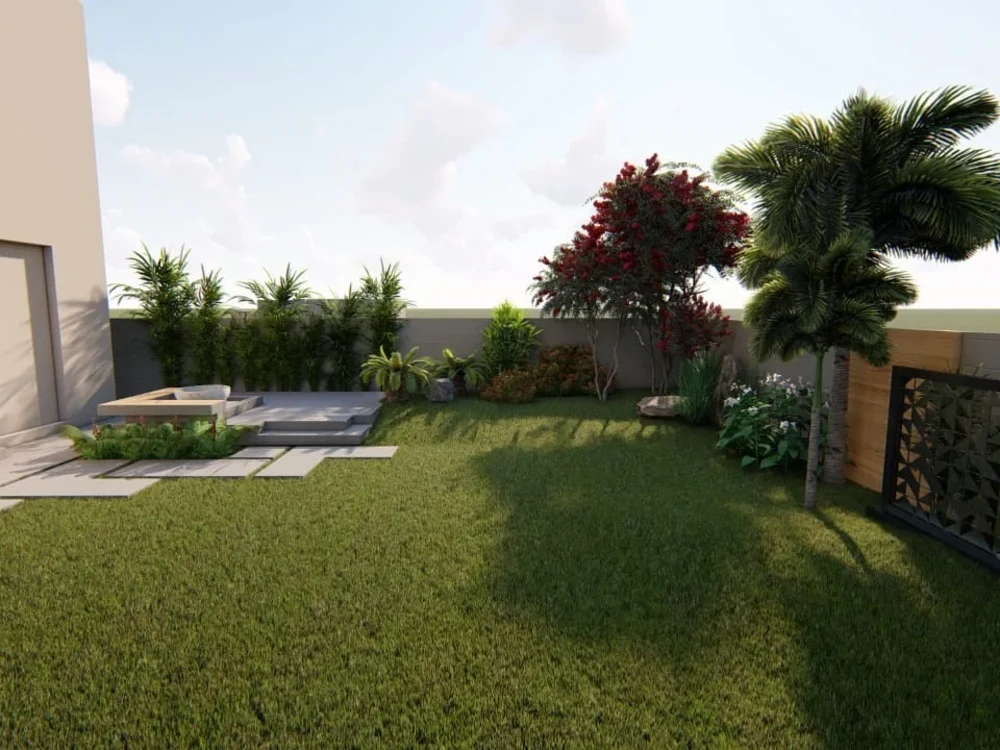 Land Scape, , Plantation, Lightening, Swimming Pool & Retaining wall ...