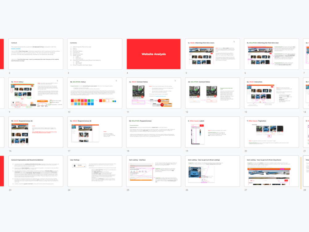 A thorough and professional UX/UI (usability) review of your website or ...