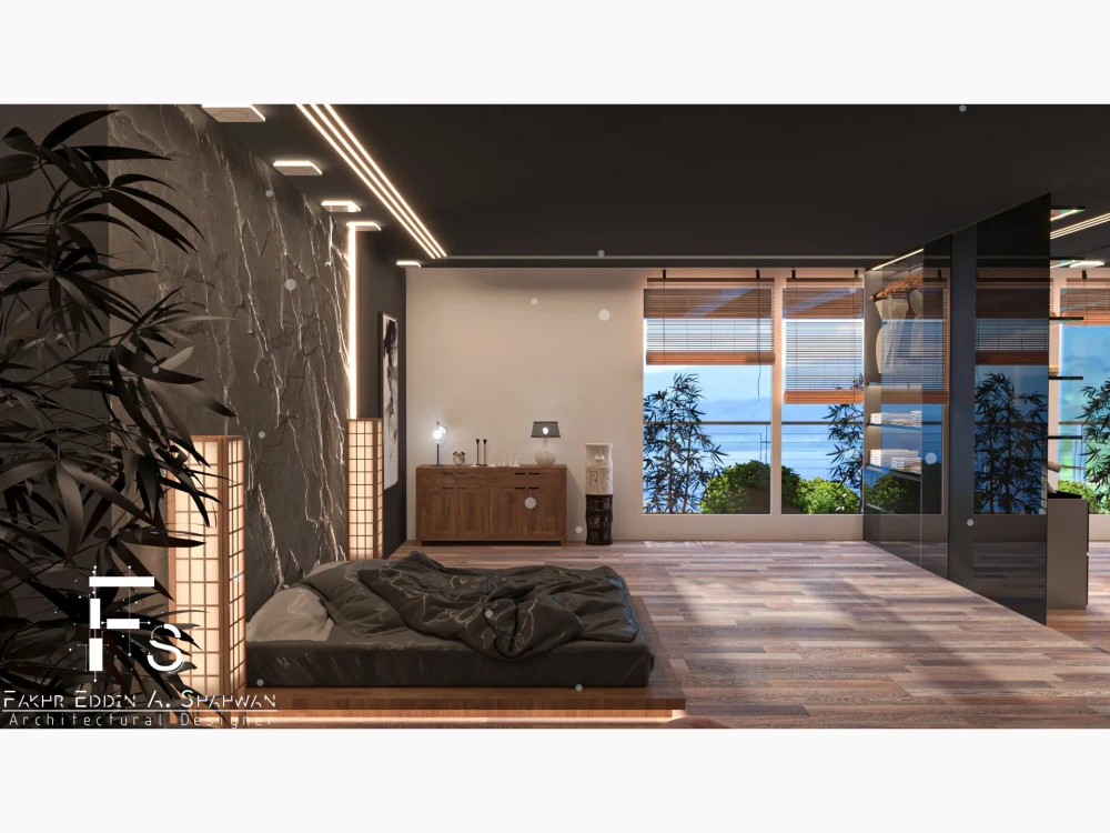 Interior design in 3ds max with all interior shot and blocks using vray ...