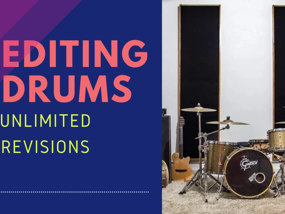 Edited and quantized drums Upwork