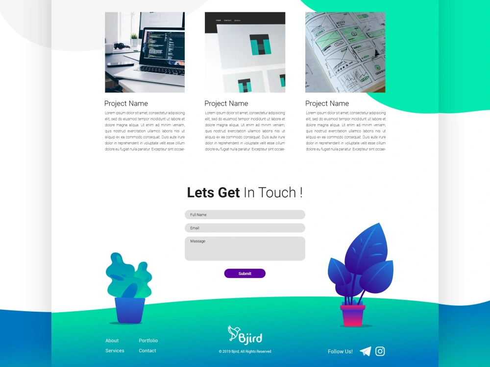 An amazing website UI/UX design | Upwork