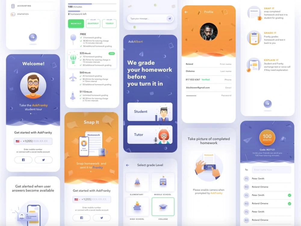 Mobile App for Android or IOS(or both as per demand) using flutter | Upwork