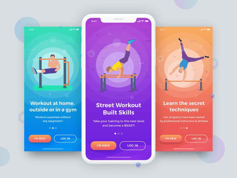 Attractive & modern app design with fully prototyping | Upwork
