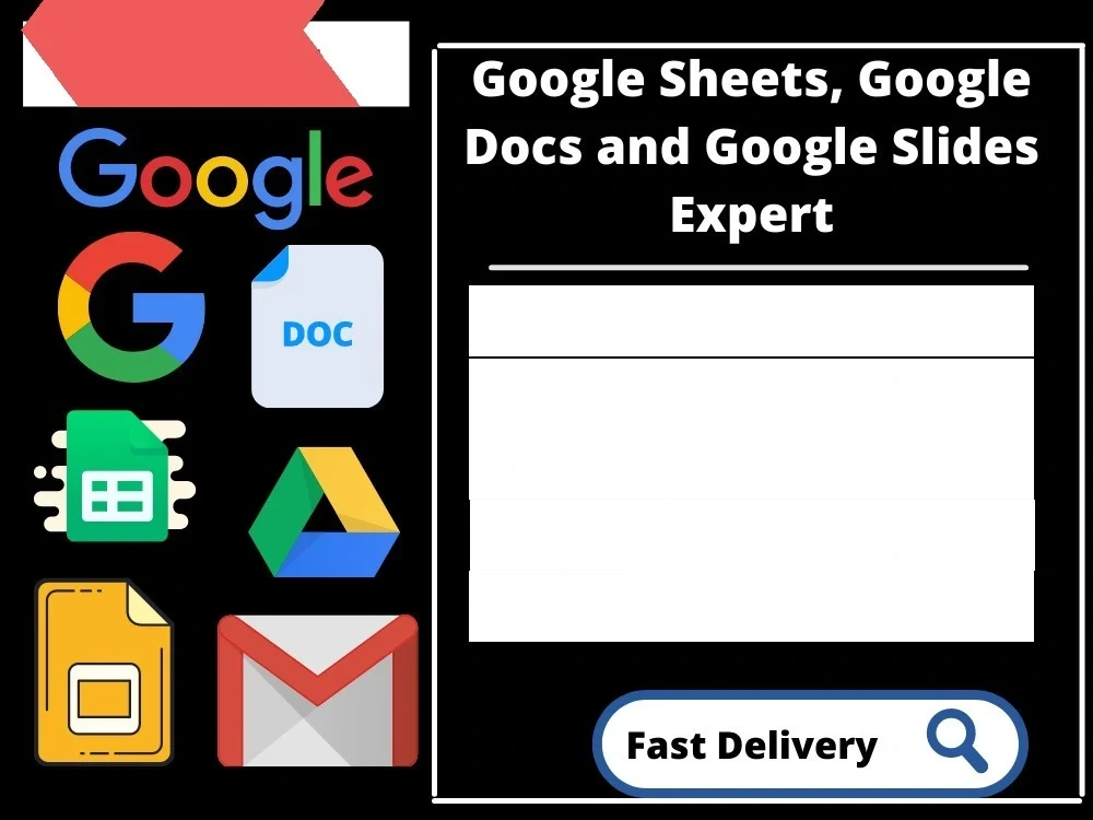 Google Sheets, Google Docs and Google Slides Expert | Upwork