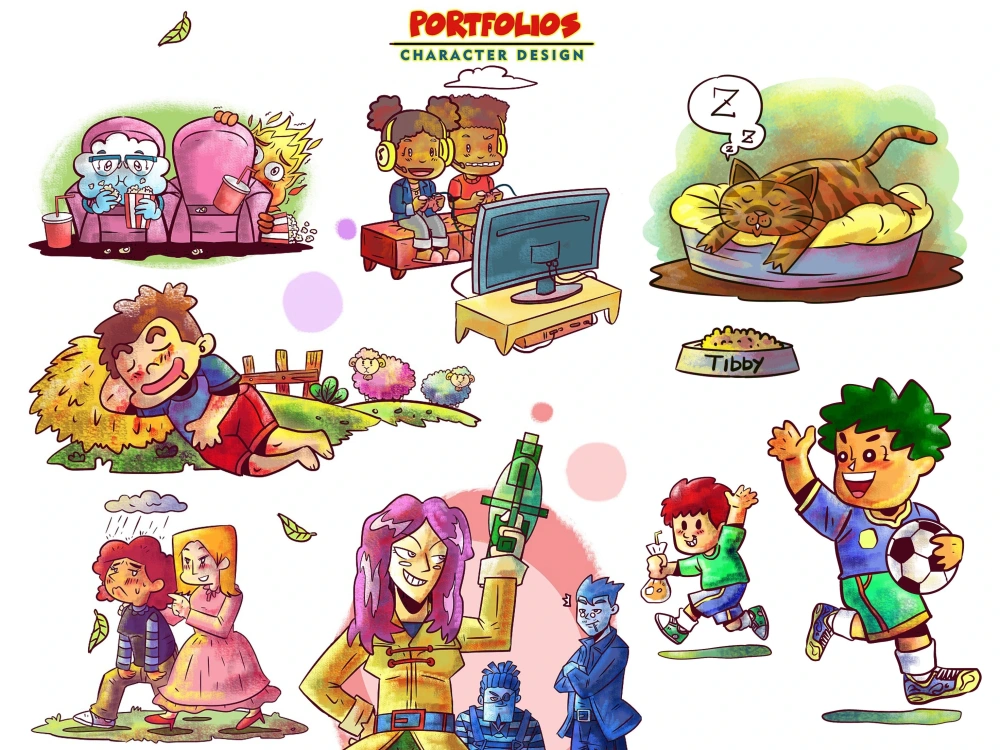 Great children book illustrations for your project | Upwork