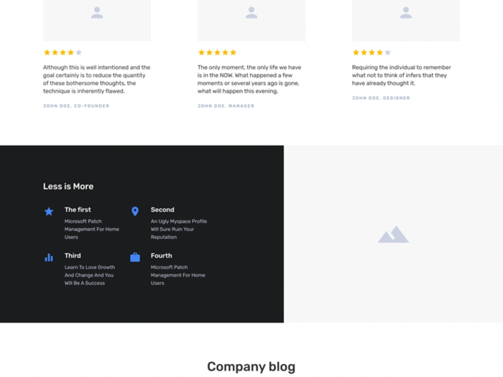 A Responsive Bootstrap Template (HTML, CSS, and BOOTSTRAP) | Upwork