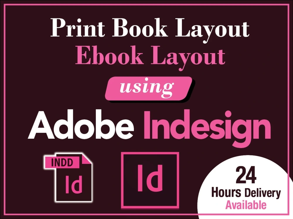 Print Book Layout and Ebook Layout using Indesign Upwork